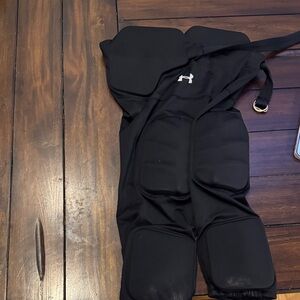 Boy’s Under Armour Black Padded Athletic Shorts
